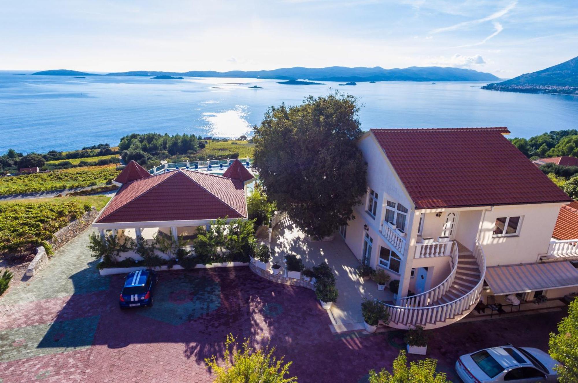 Hotel Pansion Villa Antonio Orebić Kültér fotó